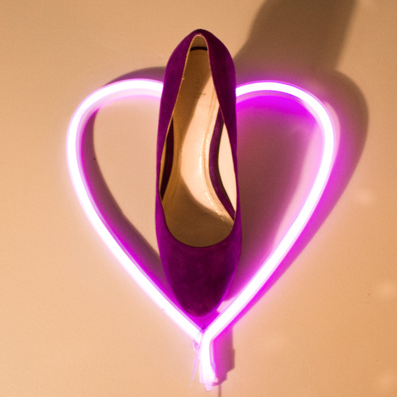 Cole Haan Shoes - Cole Haan Pumps - Sexy Suede - Plum Purple